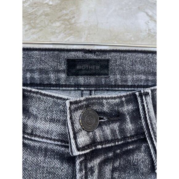Mother - Stunner Zip Ankle Step Fray Skinny Jeans in Train Stops size 25 - Picture 7 of 12